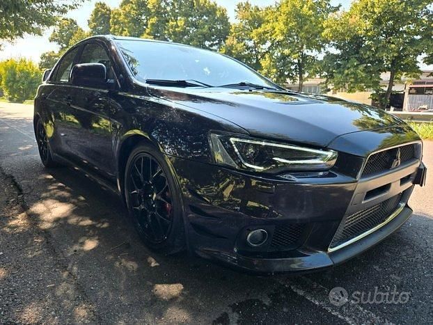 Usata Mitsubishi Lancer 295 CV (216 kW) 2009 Grigio Berlina