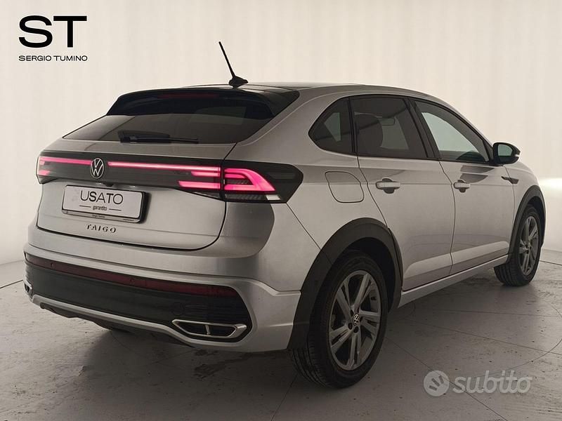 Usata VW Taigo R-line 110 CV (80 kW) 2022 Grigio SUV