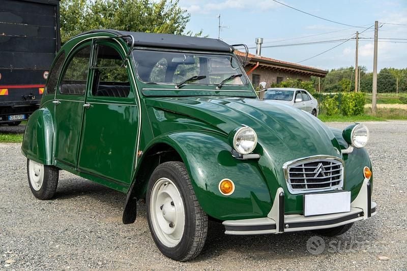 Usata Citroën 2CV 29 CV (21 kW) 1984 Verde Berlina
