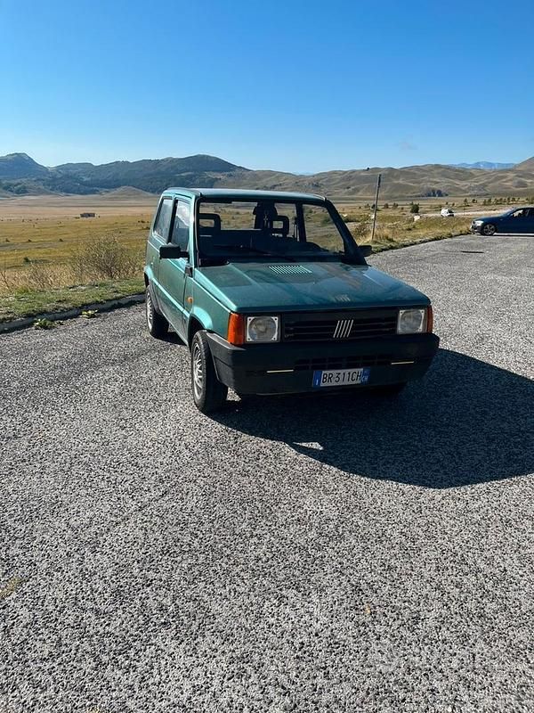 Usata Fiat Panda 54 CV (39 kW) 2001 Verde Utilitaria