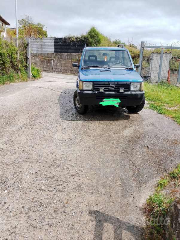 Usata Fiat Panda 4x4 Club 54 CV (39 kW) 1996 Blu Utilitaria