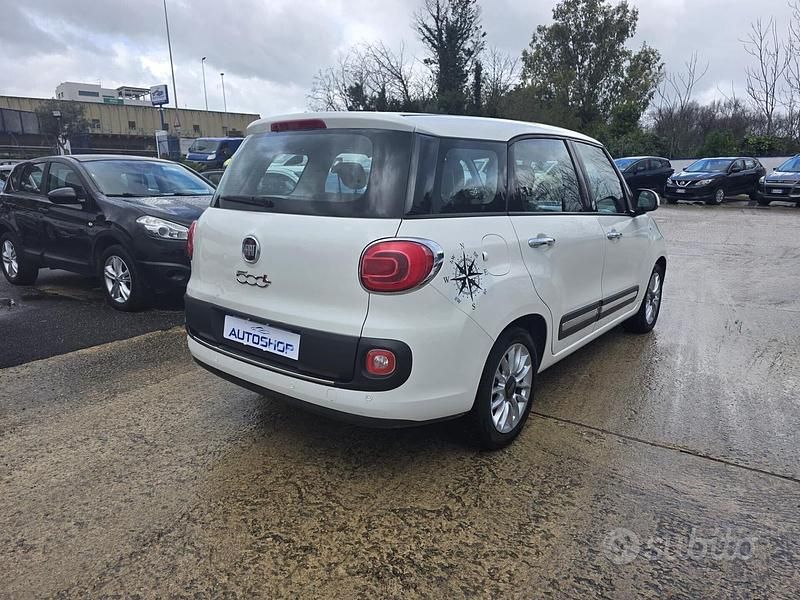 Usata Fiat 500L Living 95 CV (69 kW) 2016 Bianco Monovolume