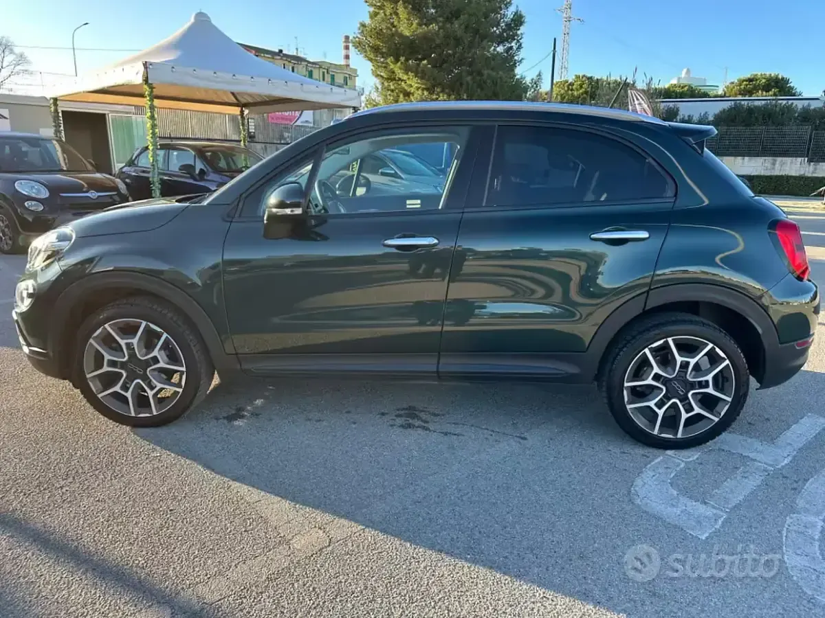 Usata Fiat 500X Cross 95 CV (69 kW) 2019 Verde SUV