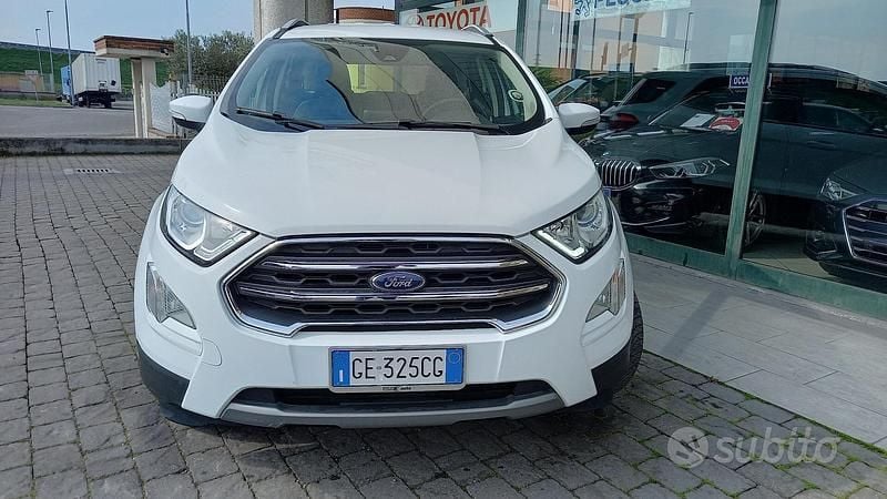 Usata Ford Ecosport Titanium 95 CV (69 kW) 2021 Bianco SUV