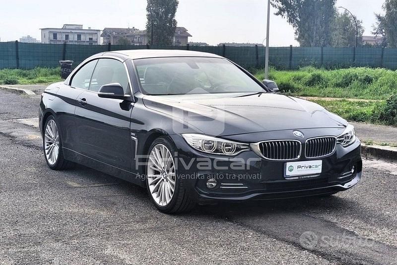 Usado BMW 420 Luxury Line 190 CV (139 kW) 2016 Azul Descapotable
