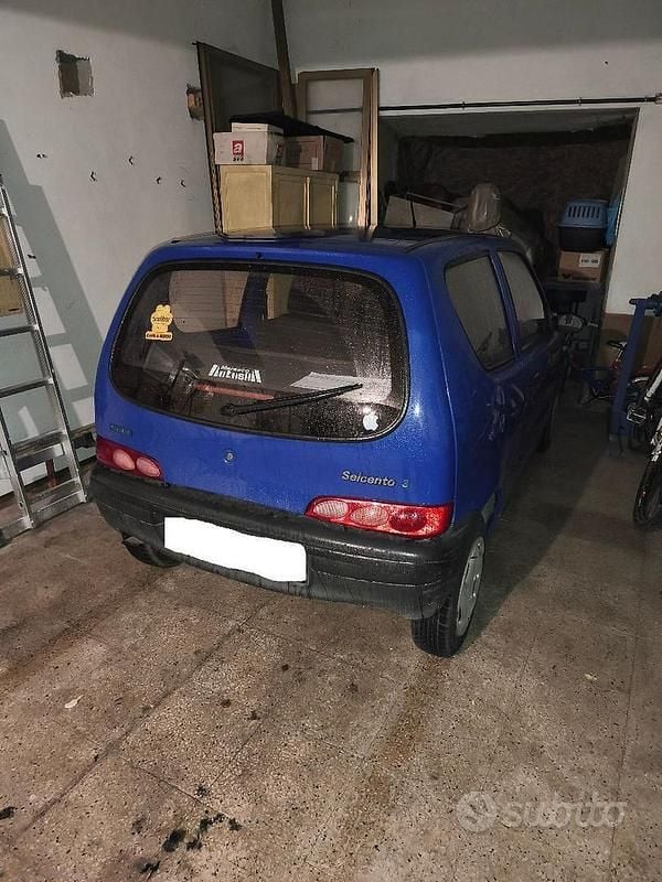 Usata Fiat Seicento 54 CV (39 kW) 2001 Blu Utilitaria