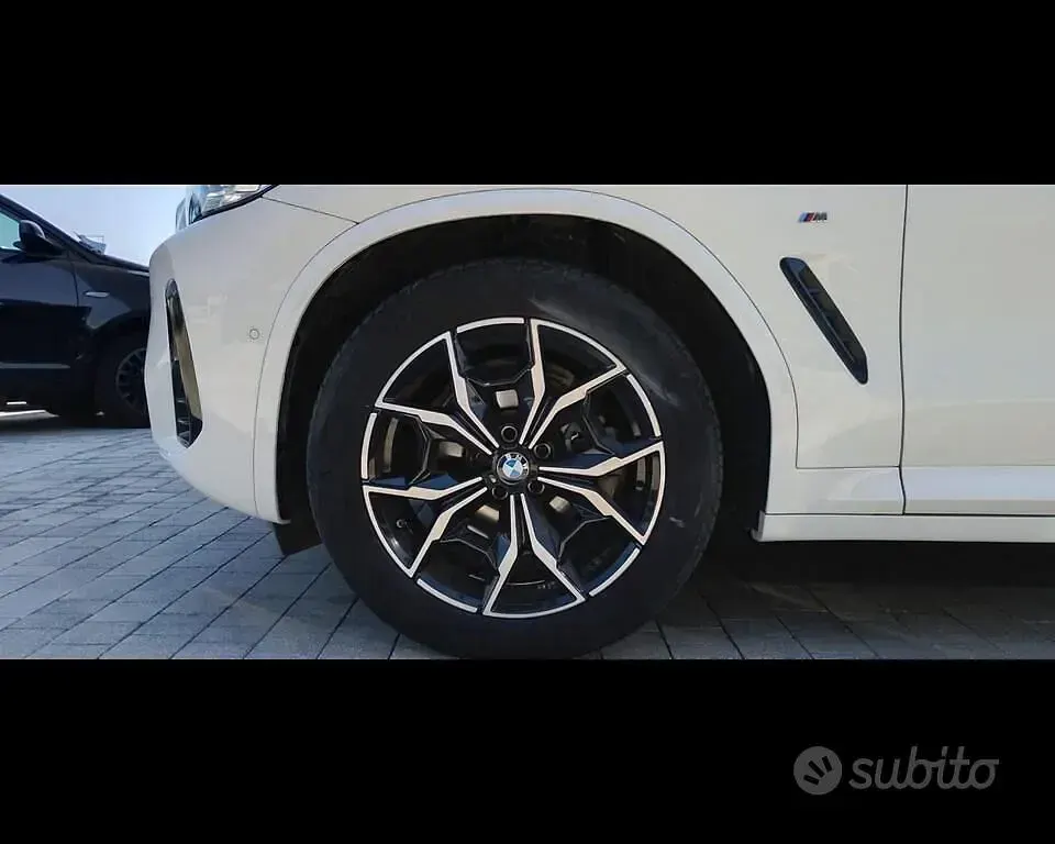 Usata BMW X4 M Sport 190 CV (139 kW) 2021 Alpin white pastello SUV