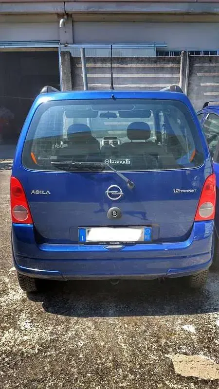 Usata Opel Agila Enjoy 80 CV (58 kW) 2007 Blu/azzurro Berlina
