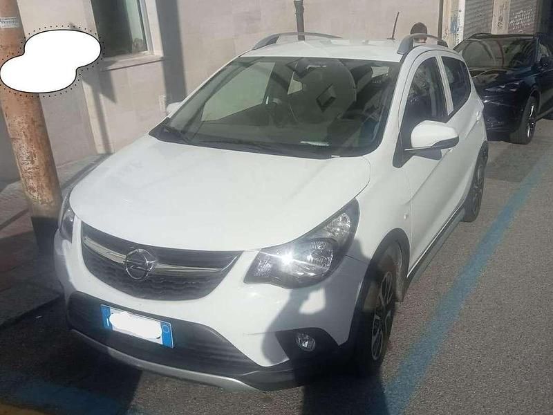 Usata Opel Karl Rocks 75 CV (55 kW) 2018 Bianco Utilitaria