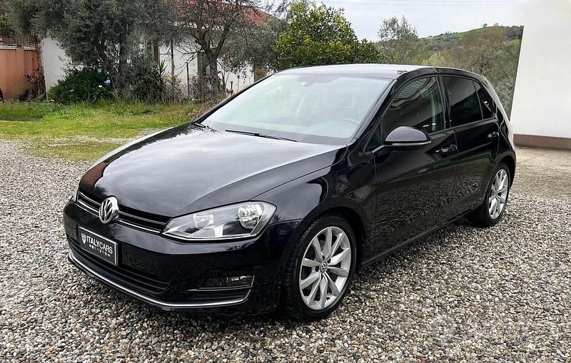 Usata VW Golf VII Highline 105 CV (77 kW) 2013 Nero Berlina