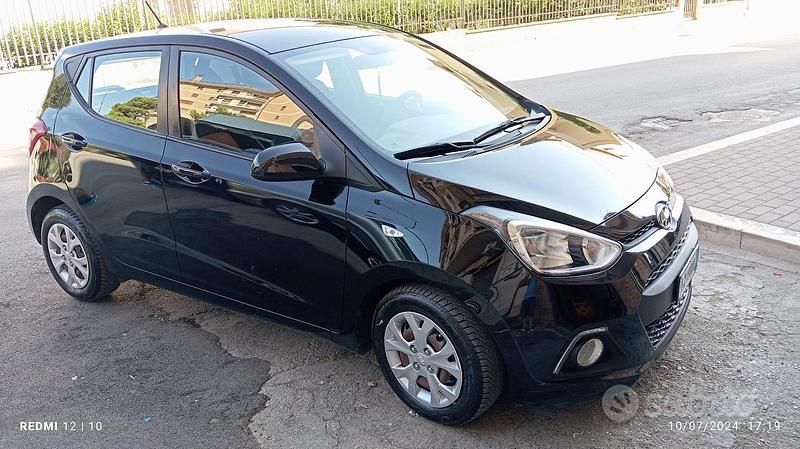 Usata Hyundai i10 67 CV (49 kW) 2014 Nero Utilitaria