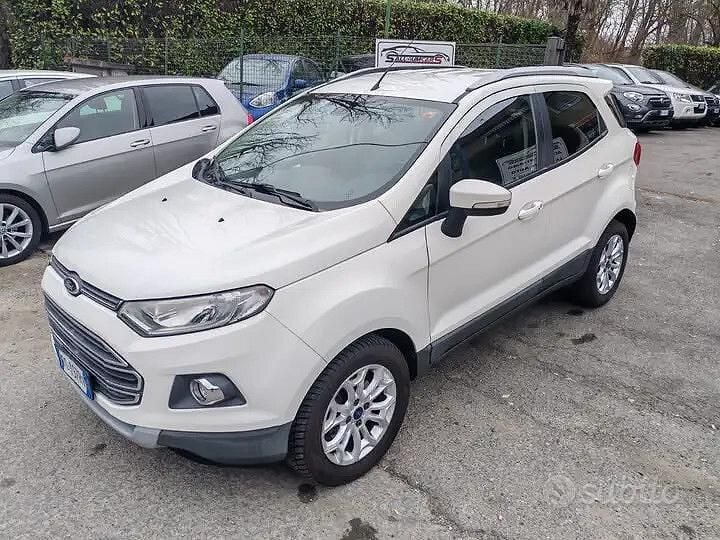 Usata Ford Ecosport Titanium S 125 CV (91 kW) 2016 Bianco SUV