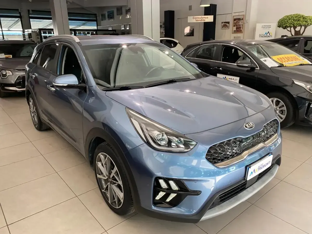 Usata Kia Niro 104 CV (76 kW) 2021 Blu SUV