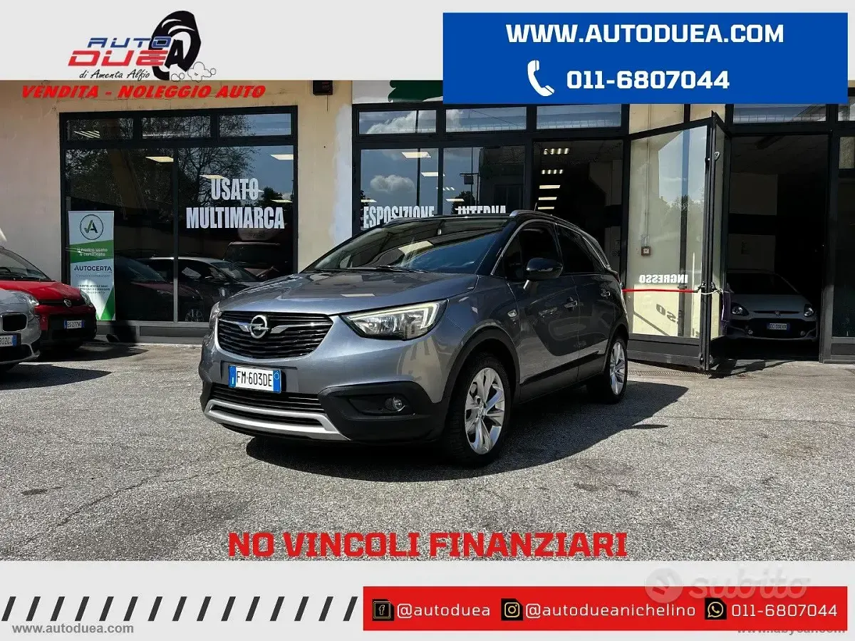 Occasion Opel Crossland X S 110 ch (80 kW) 2017 Gris SUV