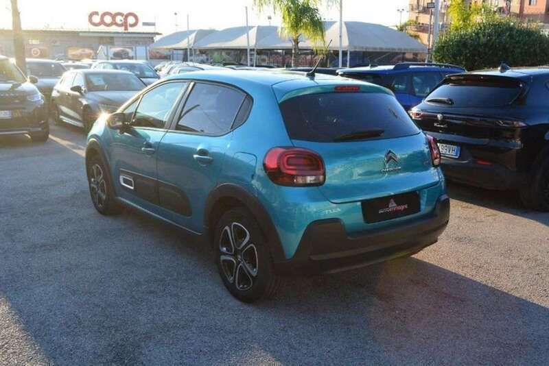 Usata Citroën C3 Feel 83 CV (61 kW) 2022 Turchese Utilitaria