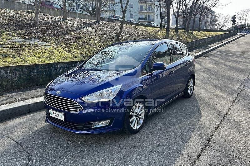 Usata Ford C-MAX Titanium 150 CV (110 kW) 2016 Blu Monovolume