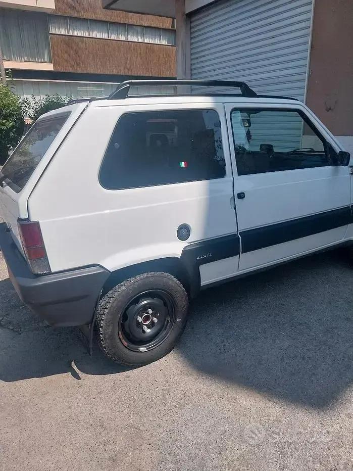 Usata Fiat Panda 4x4 54 CV (39 kW) 1996 Bianco Utilitaria