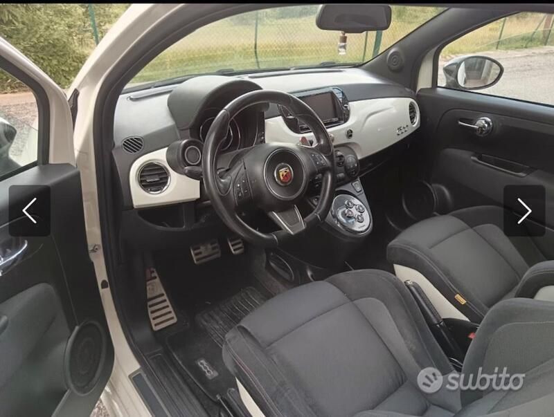 Usata Abarth 595 Competizione 140 CV (102 kW) 2014 Bianco Utilitaria