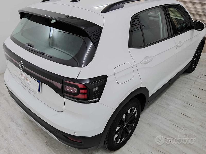Usata VW T-Cross Style 110 CV (80 kW) 2022 Bianco SUV