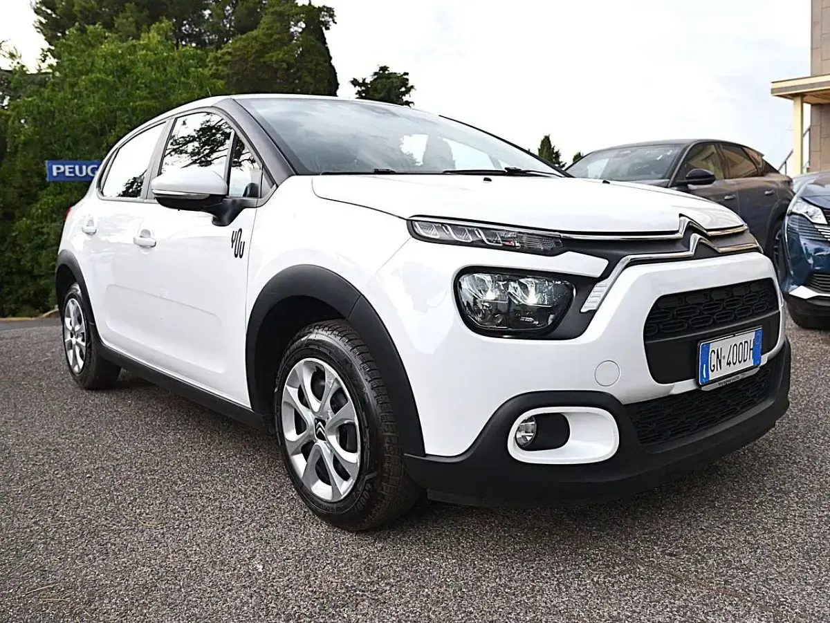 Usata Citroën C3 83 CV (61 kW) 2023 Bianco Utilitaria