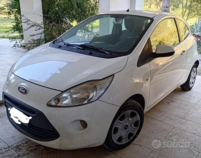 Usata Ford Ka 75 CV (55 kW) 2010 Bianco Utilitaria