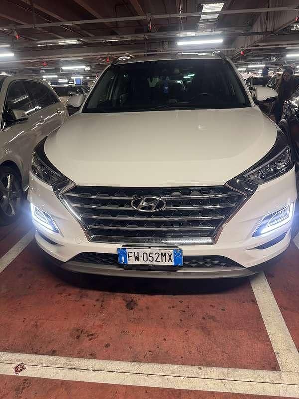 Usata Hyundai Tucson 136 CV (100 kW) 2019 Bianco SUV