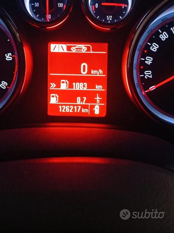 Usata Opel Astra 2013 Nero Berlina