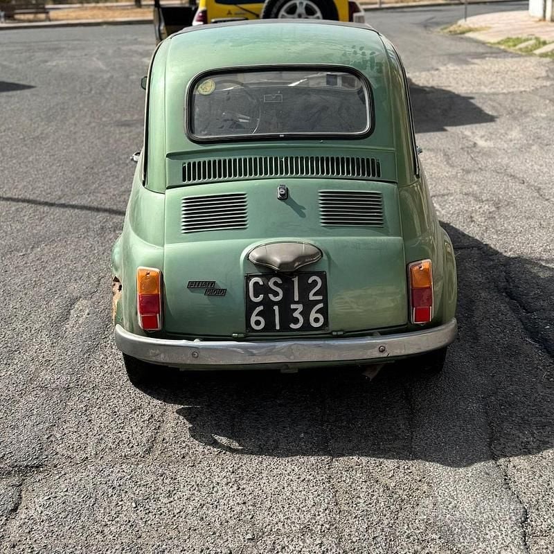 Usata Fiat 500 1970 Verde Utilitaria