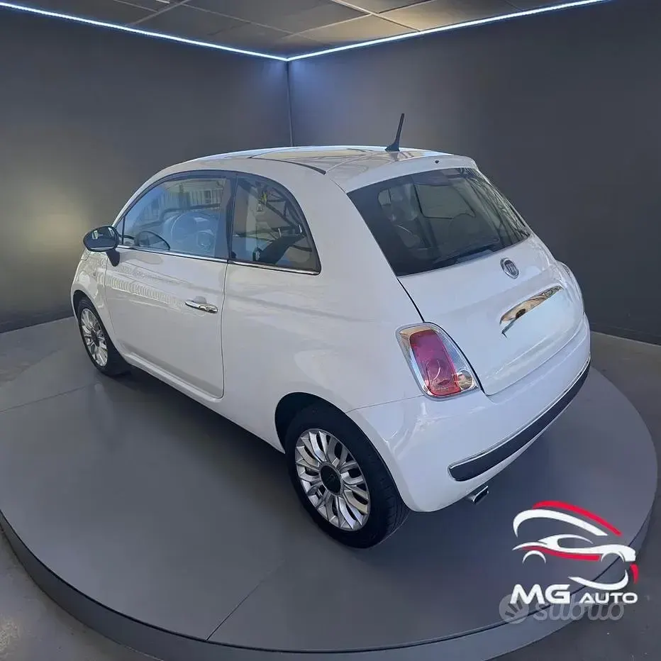 Usata Fiat 500 Lounge 95 CV (69 kW) 2015 Bianco Berlina