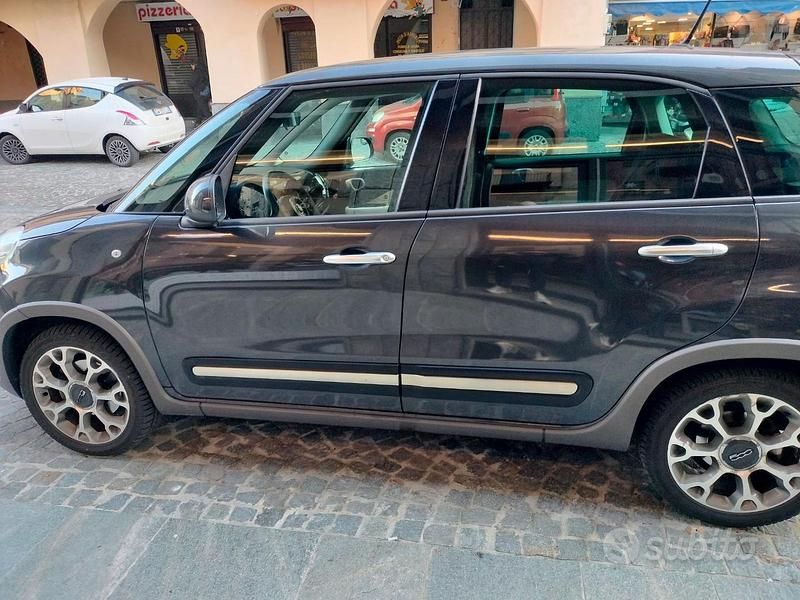 Usata Fiat 500L 95 CV (69 kW) 2016 Grigio Monovolume