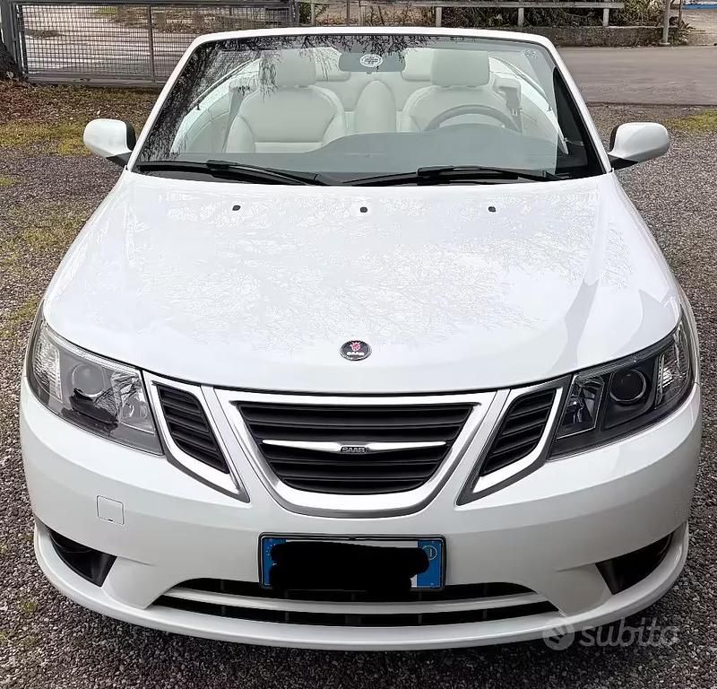 Usata Saab 9-3 Cabriolet 160 CV (117 kW) 2011 Bianco Cabrio
