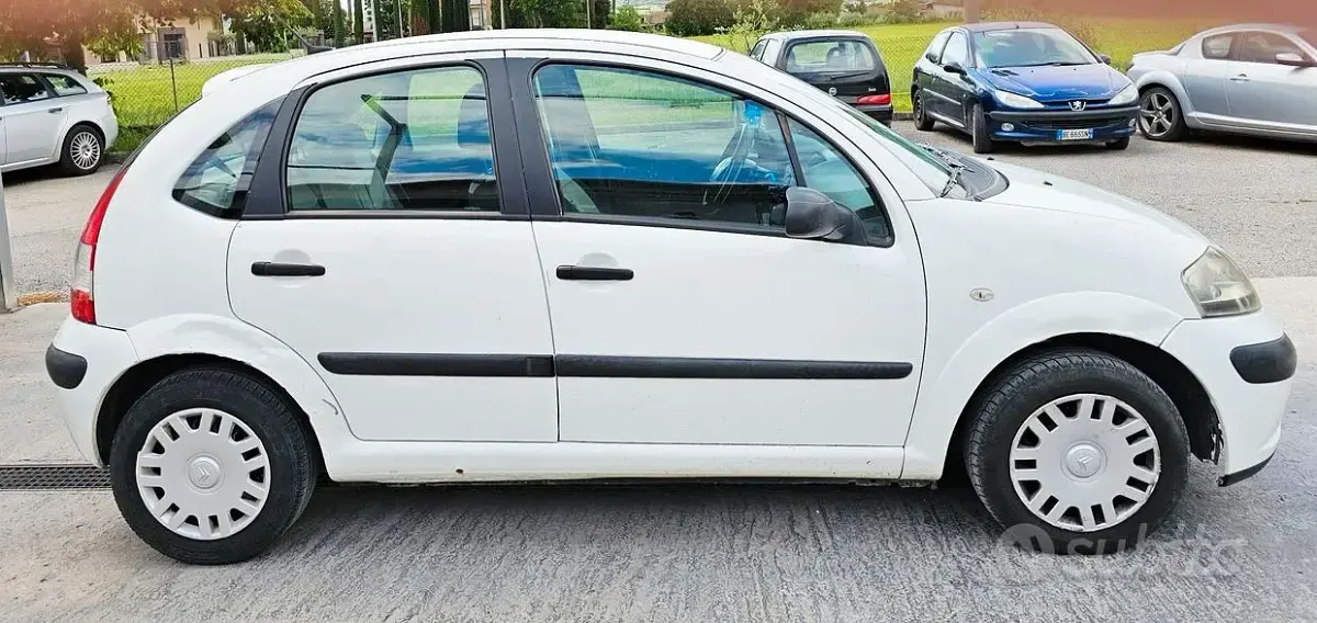 Usata Citroën C3 68 CV (50 kW) 2007 Bianco Berlina