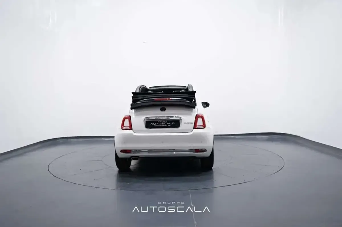 Usata Fiat 500C Dolcevita 69 CV (50 kW) 2024 Bianco gelato Cabrio