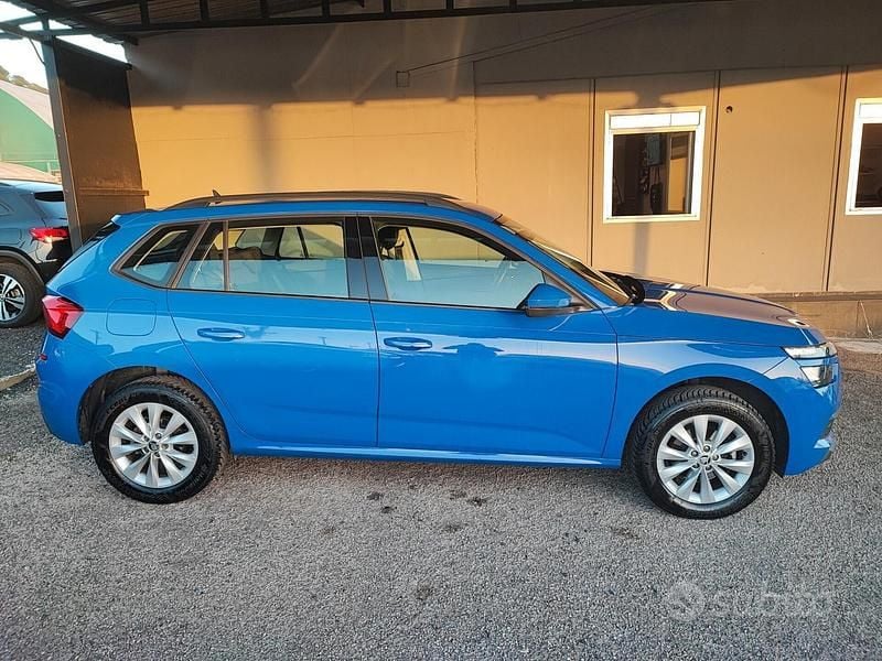 Usata Skoda Kamiq Monte Carlo 90 CV (66 kW) 2020 Blu SUV