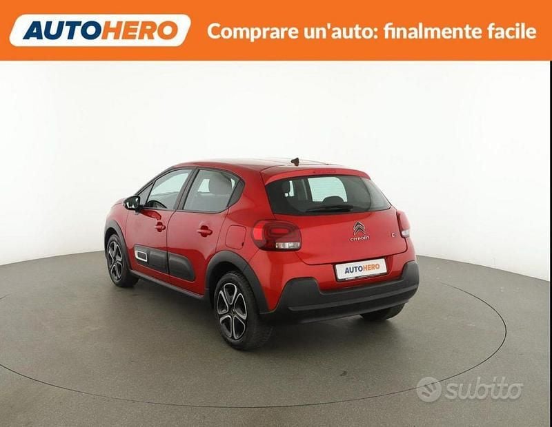 Usata Citroën C3 Feel 83 CV (61 kW) 2021 Rosso Utilitaria