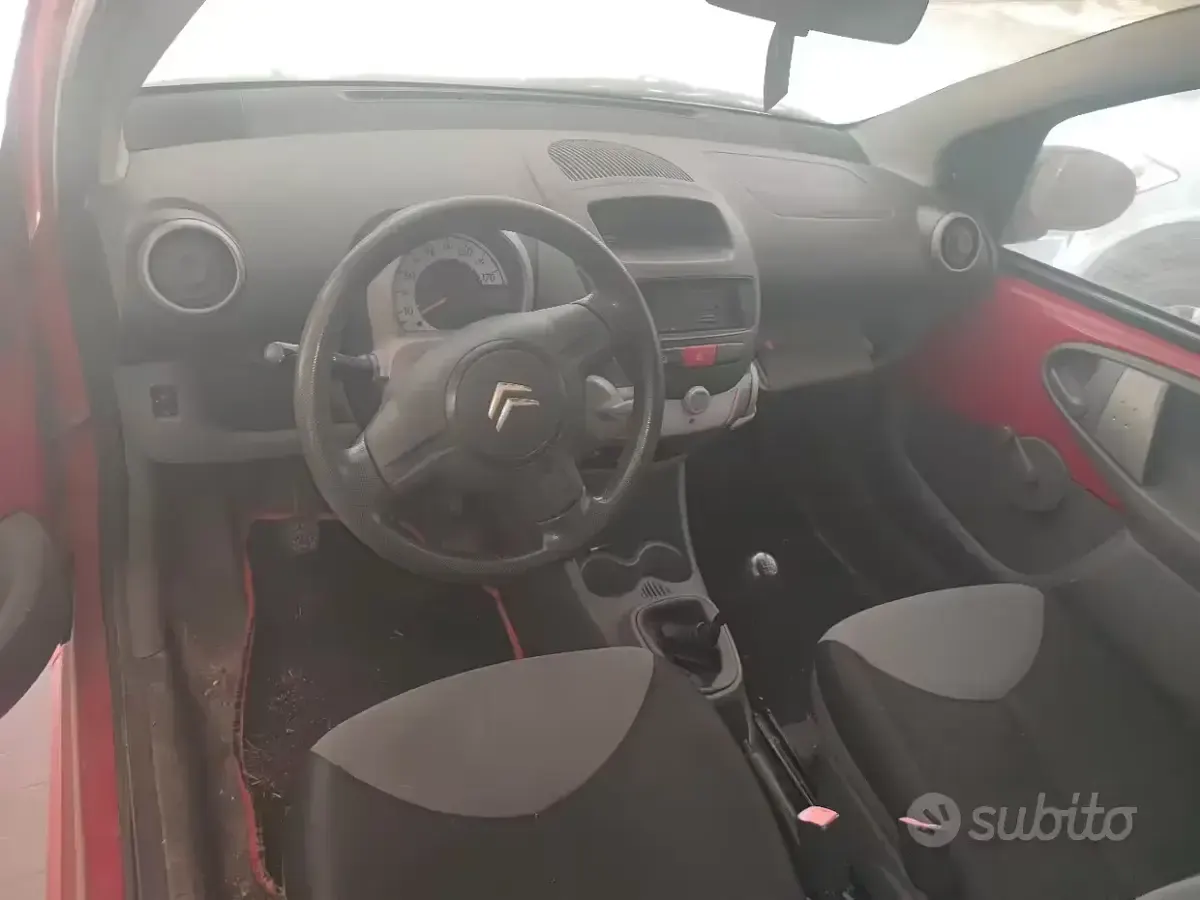 Usata Citroën C1 68 CV (50 kW) 2007 Rosso Utilitaria