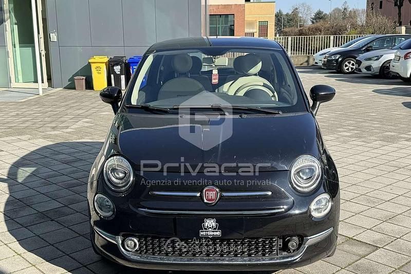 Usata Fiat 500 Lounge 69 CV (50 kW) 2016 Nero Utilitaria