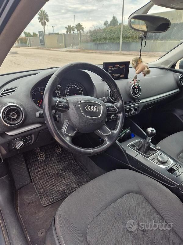 Usata Audi A3 110 CV (80 kW) 2014 Grigio Berlina