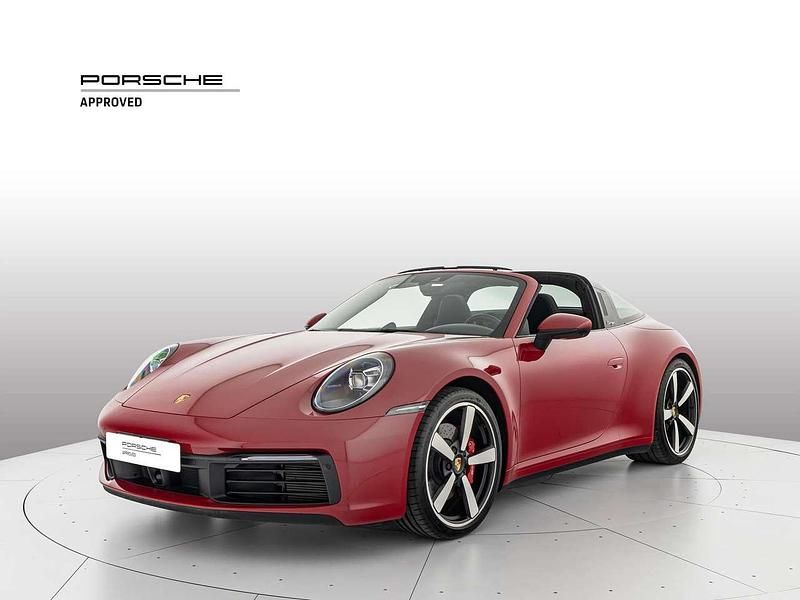 Rosso Usata 2020 Porsche 911 Targa 4S Cabrio | 161.900 € (Cara) - Immagine 1/4