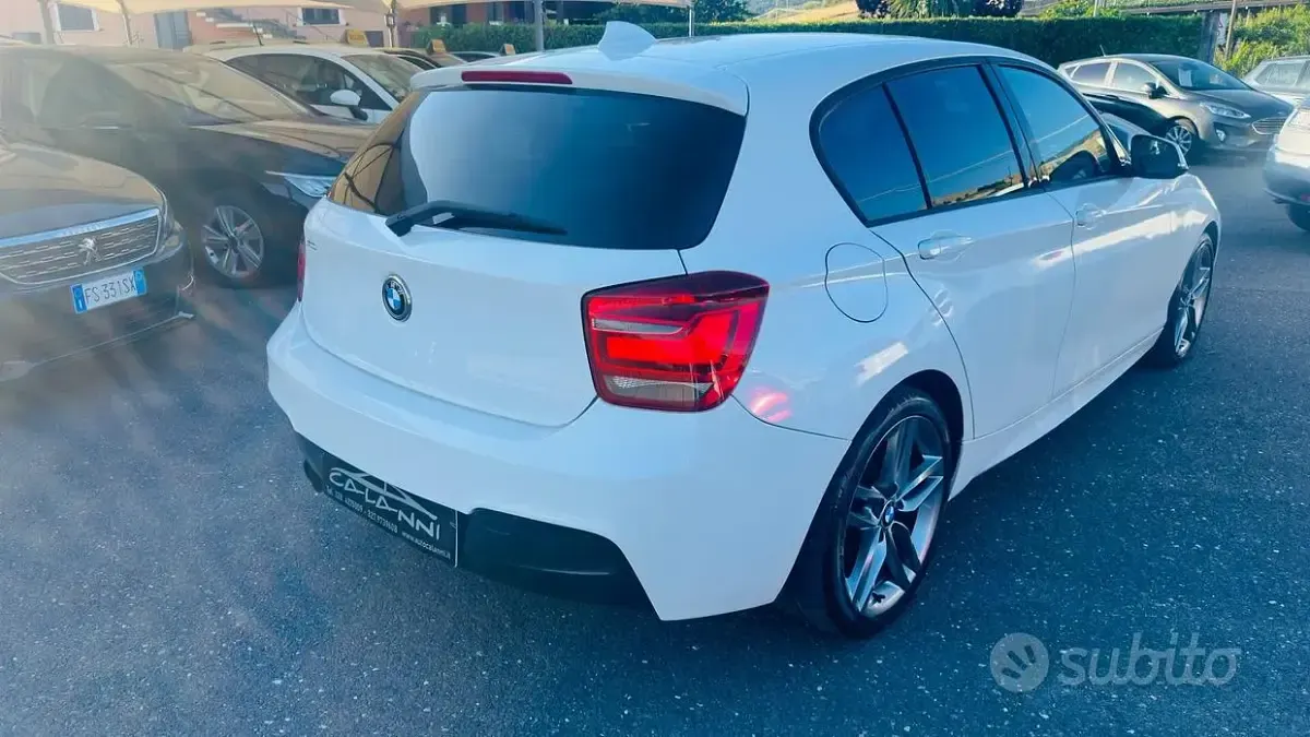 Usata BMW 120 M Sport 184 CV (135 kW) 2013 Bianco Utilitaria