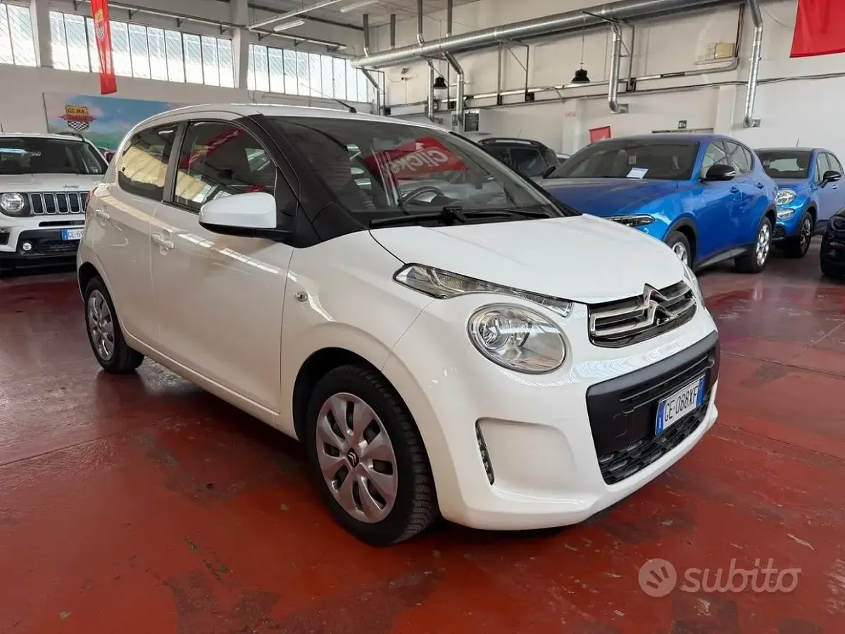 Usata Citroën C1 Feel 72 CV (52 kW) 2021 Bianco Utilitaria