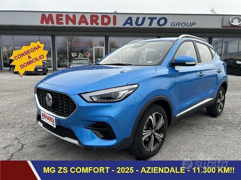 Usata MG ZS Comfort 106 CV (77 kW) 2025 Blu SUV