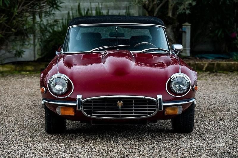 Usata Jaguar E-Type 1970 Rosso Cabrio