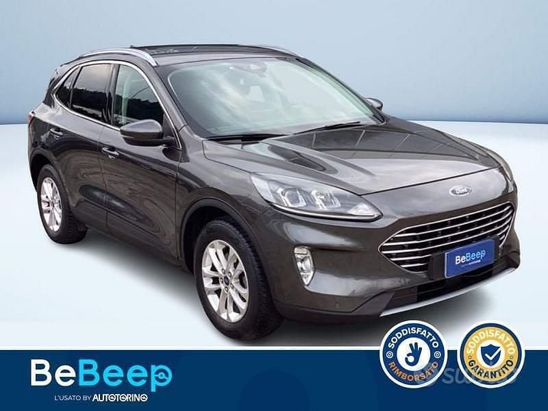 Usata Ford Kuga Titanium 120 CV (88 kW) 2020 Grigio metallizzato SUV