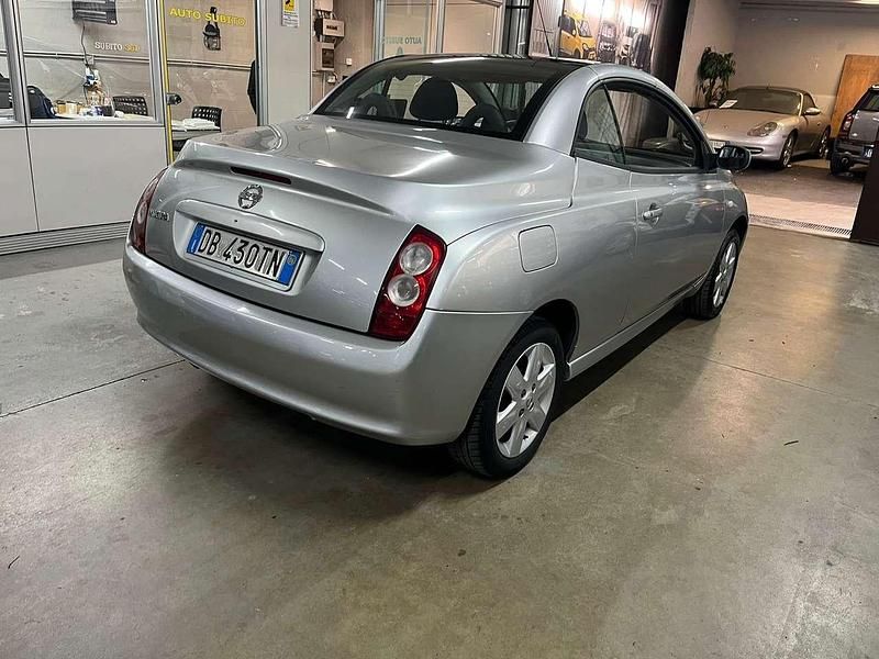 Usata Nissan Micra C+C 88 CV (64 kW) 2006 Grigio Cabrio