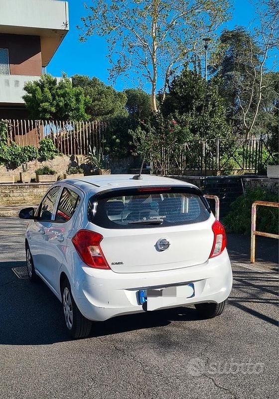 Gebraucht Opel Karl 2019 Weiß Kleinwagen
