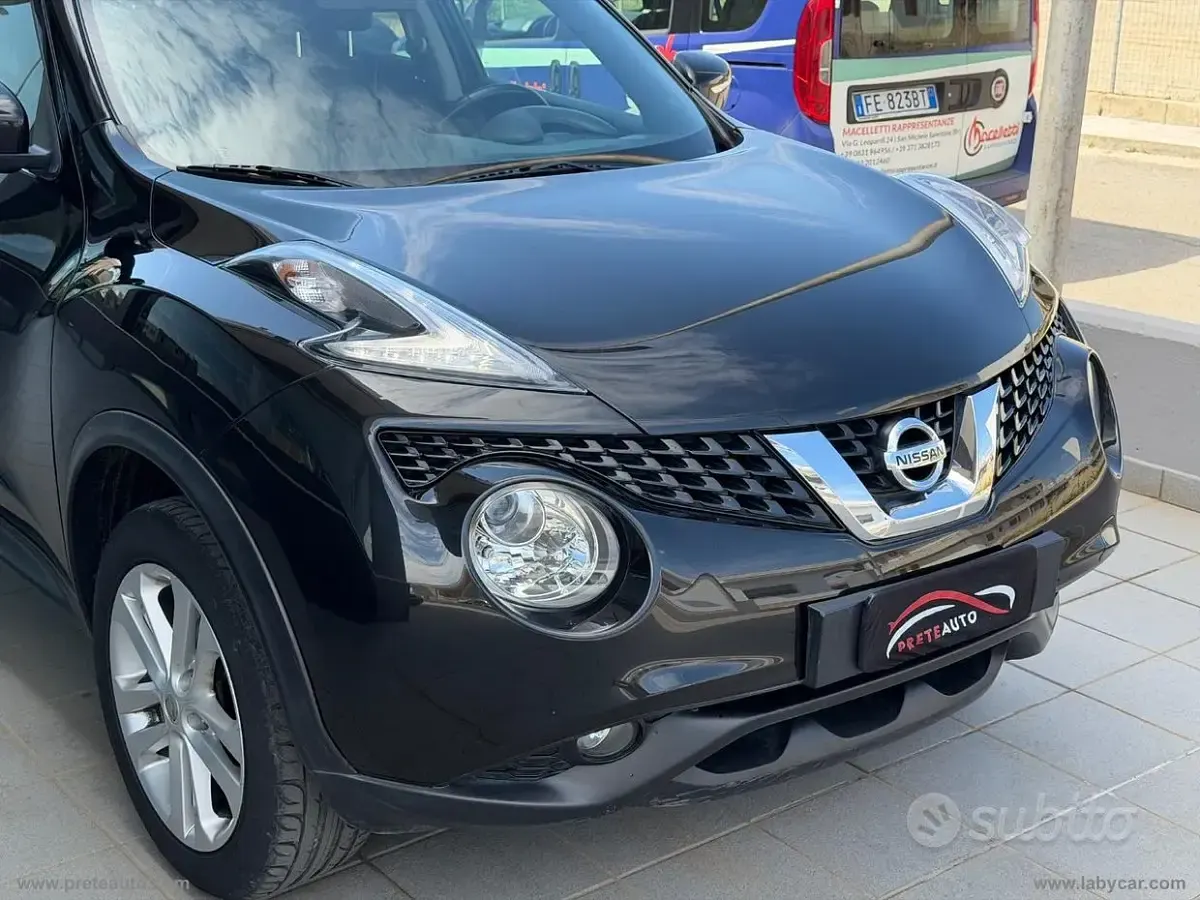 Usata Nissan Juke Acenta 110 CV (80 kW) 2016 Nero SUV