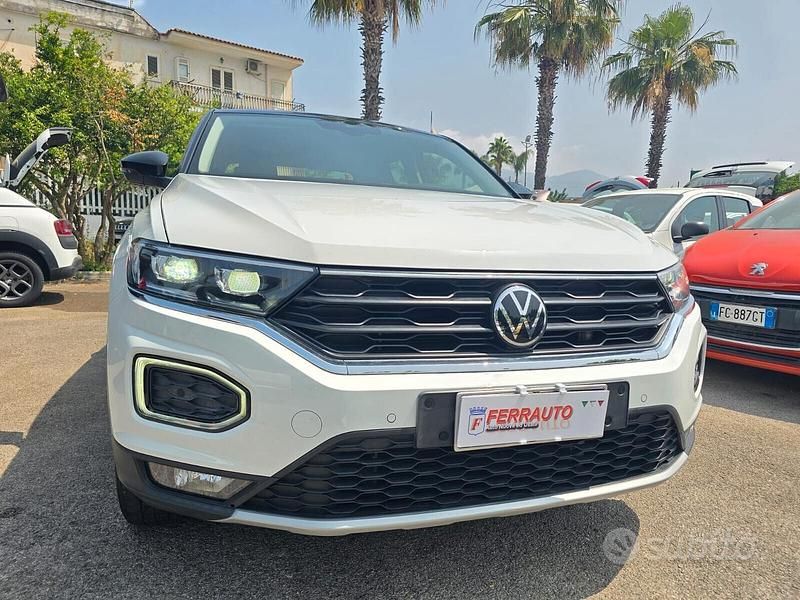 Usata VW T-Roc Advance 150 CV (110 kW) 2021 Bianco SUV