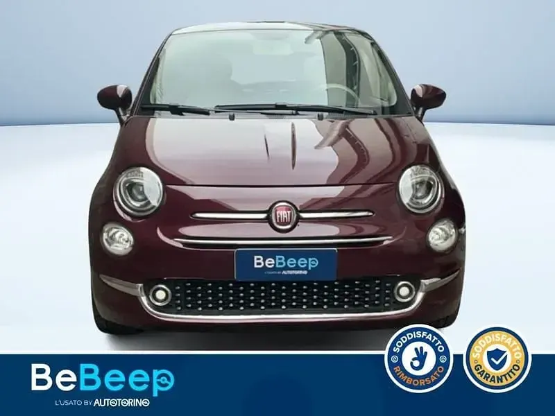 Usata Fiat 500 Lounge 69 CV (50 kW) 2016 Viola