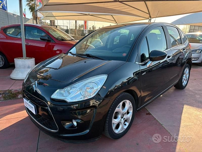 Usata Citroën C3 Exclusive 68 CV (50 kW) 2012 Nero Berlina